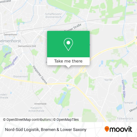 Nord-Süd Logistik map