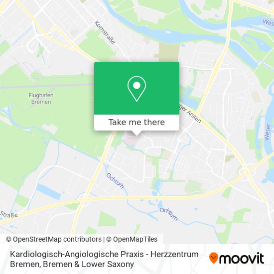 Kardiologisch-Angiologische Praxis - Herzzentrum Bremen map