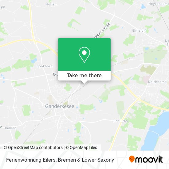 Ferienwohnung Eilers map