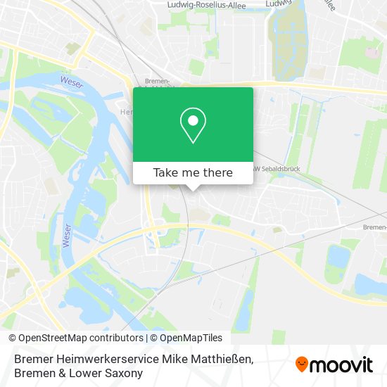 Bremer Heimwerkerservice Mike Matthießen map
