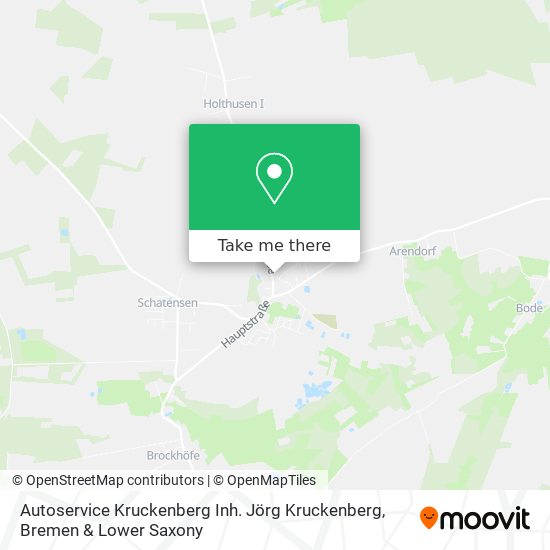 Autoservice Kruckenberg Inh. Jörg Kruckenberg map