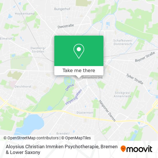 Aloysius Christian Immken Psychotherapie map