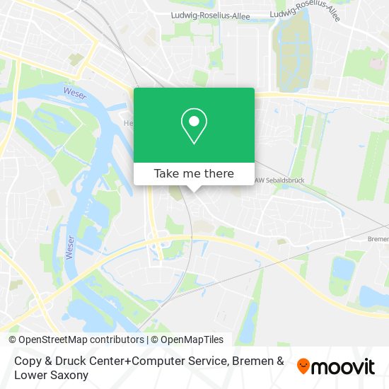Copy & Druck Center+Computer Service map