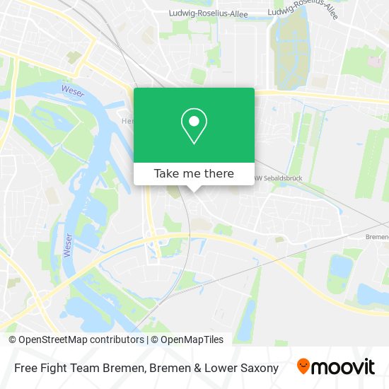 Free Fight Team Bremen map