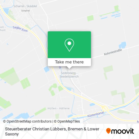 Steuerberater Christian Lübbers map
