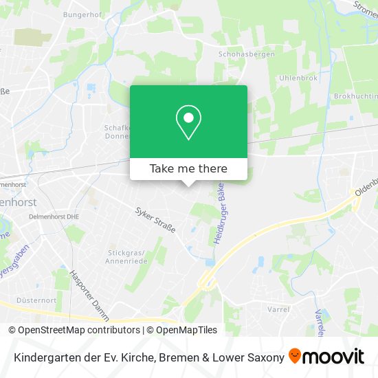 Kindergarten der Ev. Kirche map