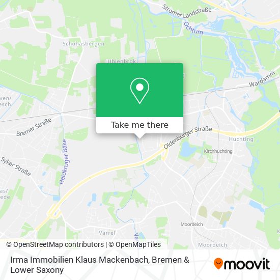 Irma Immobilien Klaus Mackenbach map