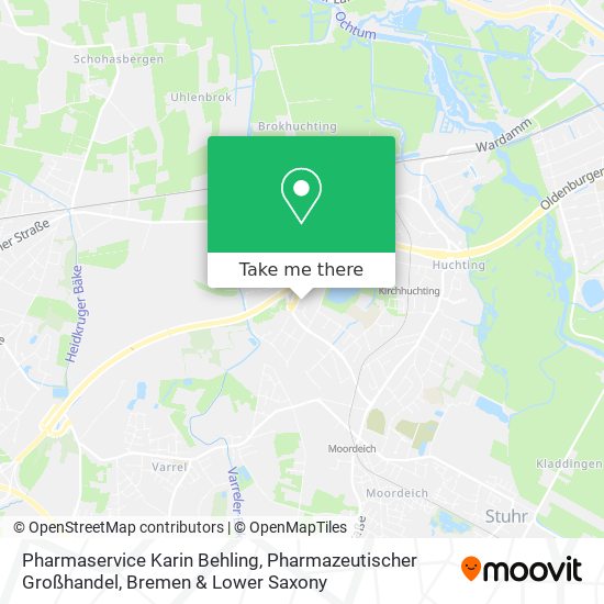 Pharmaservice Karin Behling, Pharmazeutischer Großhandel map