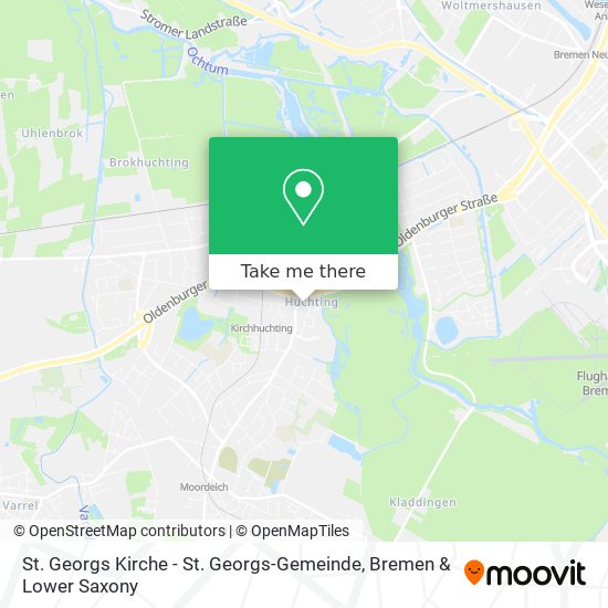 St. Georgs Kirche - St. Georgs-Gemeinde map