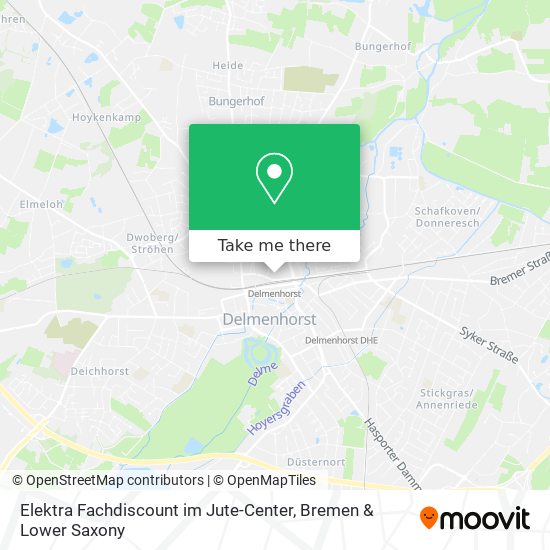 Elektra Fachdiscount im Jute-Center map