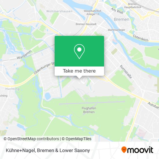 Kühne+Nagel map