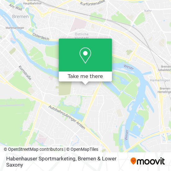 Habenhauser Sportmarketing map