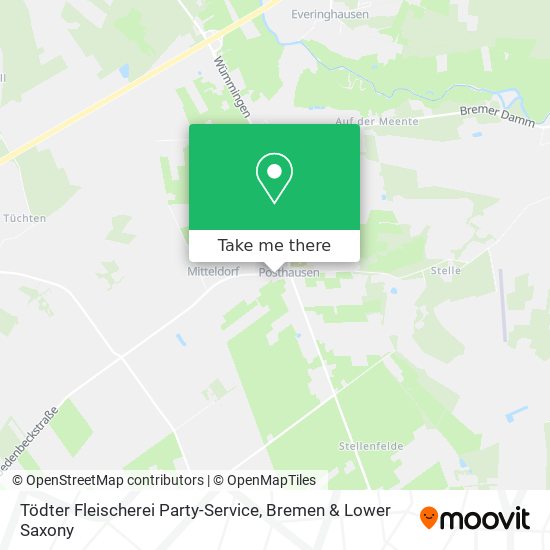 Tödter Fleischerei Party-Service map