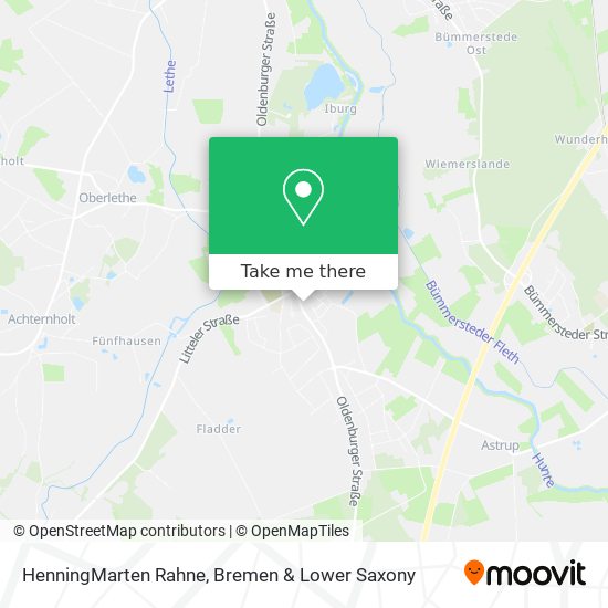 HenningMarten Rahne map
