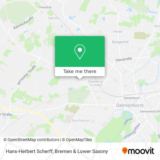 Hans-Herbert Scherff map