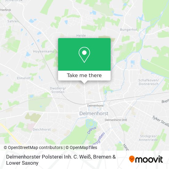 Delmenhorster Polsterei Inh. C. Weiß map