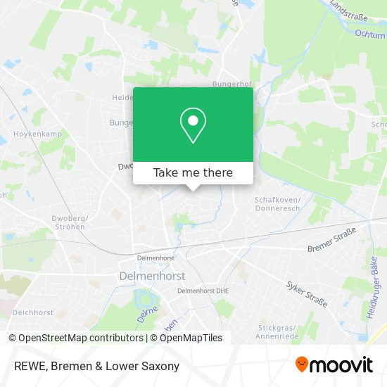 REWE map