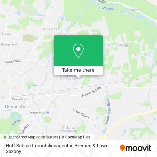 Huff Sabine Immobilienagentur map