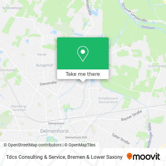 Tdcs Consulting & Service map