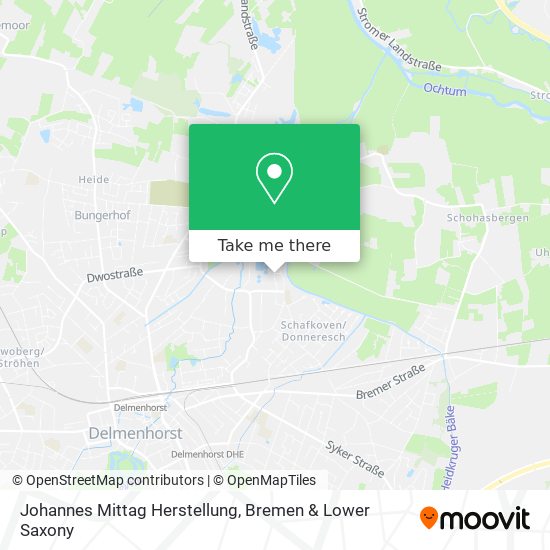 Johannes Mittag Herstellung map