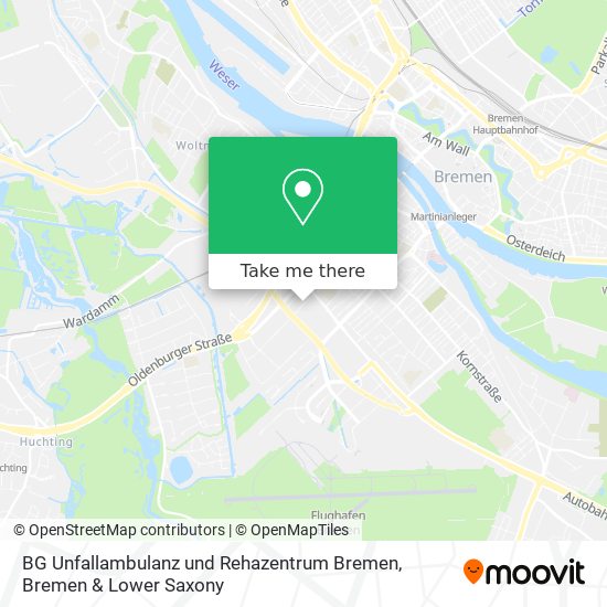 BG Unfallambulanz und Rehazentrum Bremen map