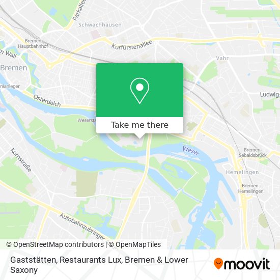 Gaststätten, Restaurants Lux map