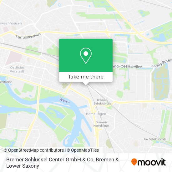 Bremer Schlüssel Center GmbH & Co map
