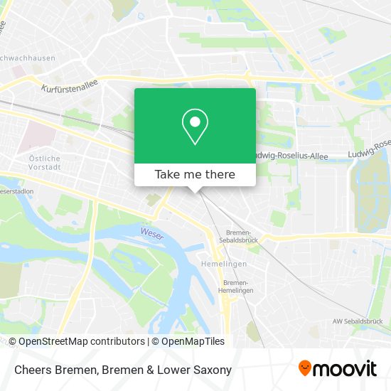 Cheers Bremen map