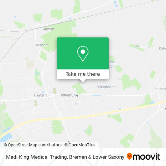 Medi-King Medical Trading map