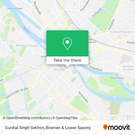 Gurdial Singh Sekhon map