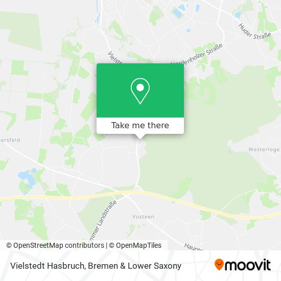 Vielstedt Hasbruch map