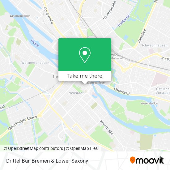 Drittel Bar map