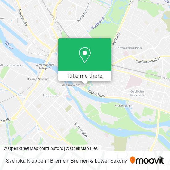 Svenska Klubben I Bremen map
