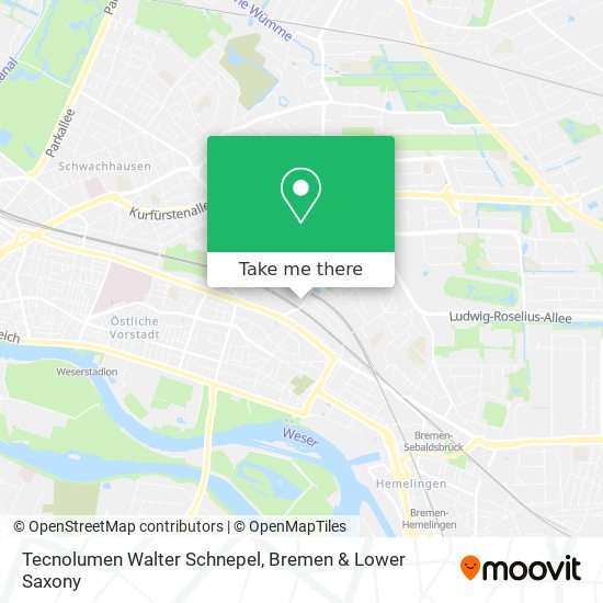 Карта Tecnolumen Walter Schnepel