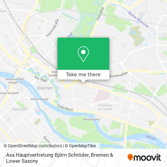 Axa Hauptvertretung Björn Schröder map