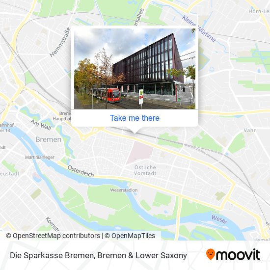 Die Sparkasse Bremen map