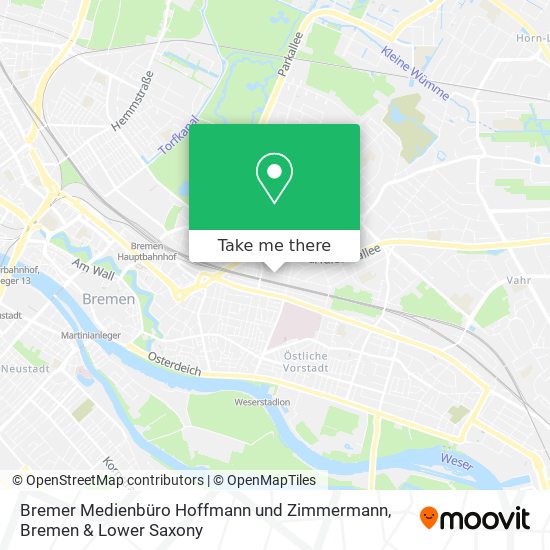 Карта Bremer Medienbüro Hoffmann und Zimmermann