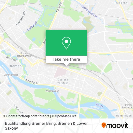 Buchhandlung Bremer Bring map