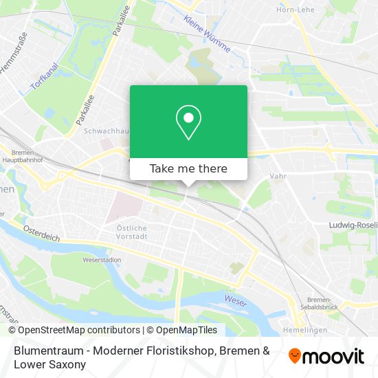 Карта Blumentraum - Moderner Floristikshop