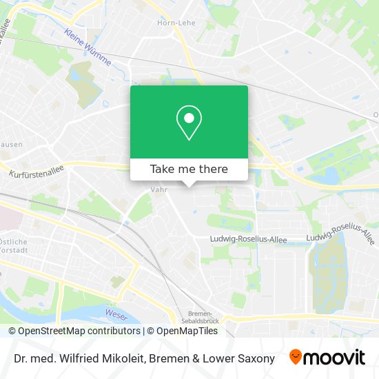 Dr. med. Wilfried Mikoleit map