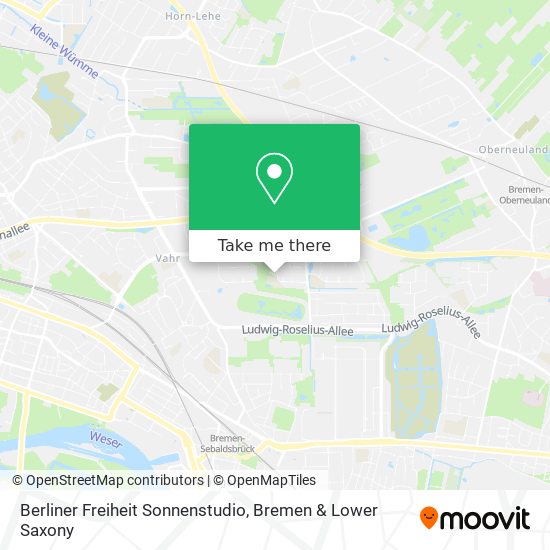 Berliner Freiheit Sonnenstudio map