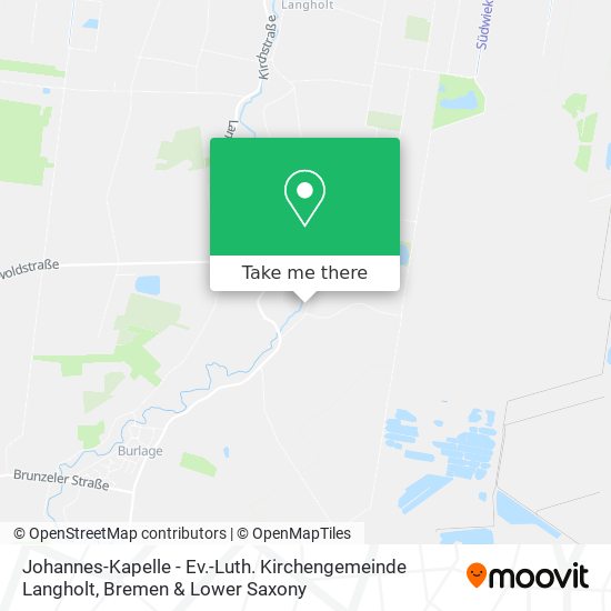 Johannes-Kapelle - Ev.-Luth. Kirchengemeinde Langholt map