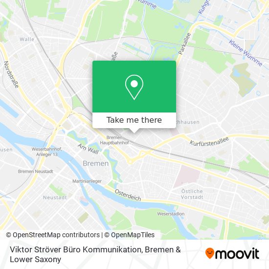 Viktor Ströver Büro Kommunikation map