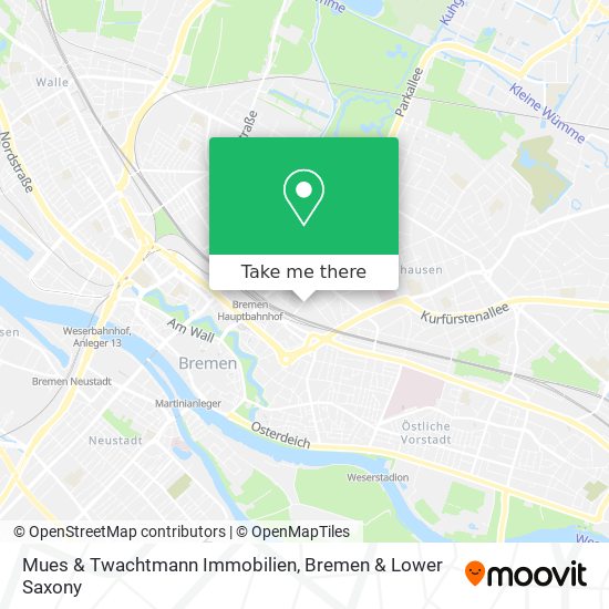 Mues & Twachtmann Immobilien map