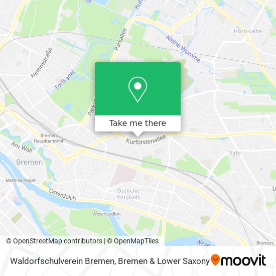 Карта Waldorfschulverein Bremen