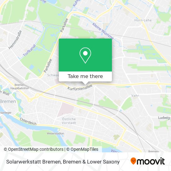 Solarwerkstatt Bremen map