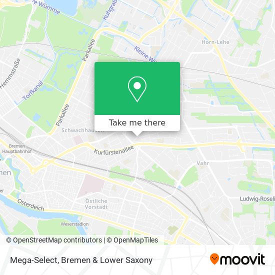 Mega-Select map