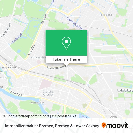 Immobilienmakler Bremen map