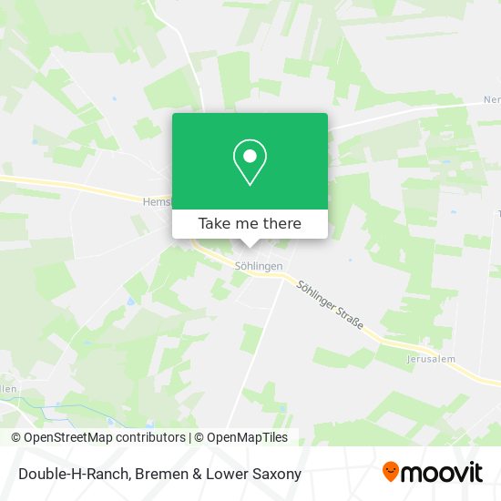 Double-H-Ranch map