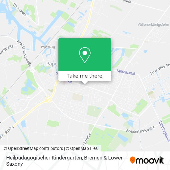 Heilpädagogischer Kindergarten map